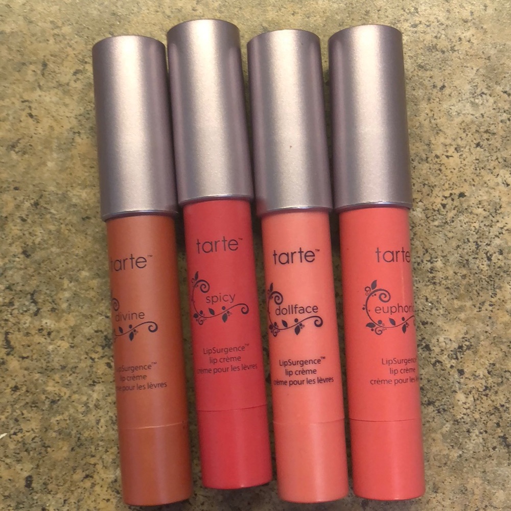 Tarte lipstick set of 4